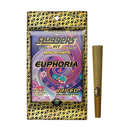 SLUGGERS 0.7G THC-A DIAMOND JUICED MINI BLUNT COLLECTIBLES (5CT/PK)