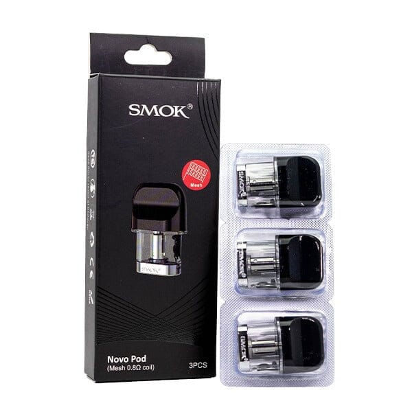 SMOK NOVO POD CLEAR MESHED 0.8OHM (3PC/PACK)