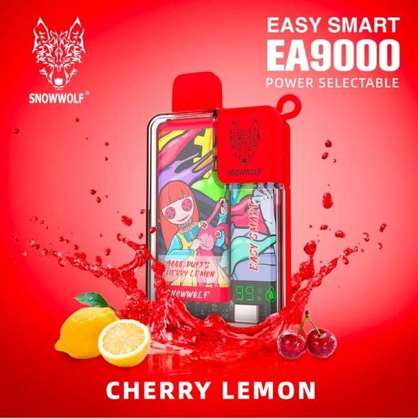SNOWWOLF EA9000 5% DISPOSABLE CHERRY LEMON 5060521433980