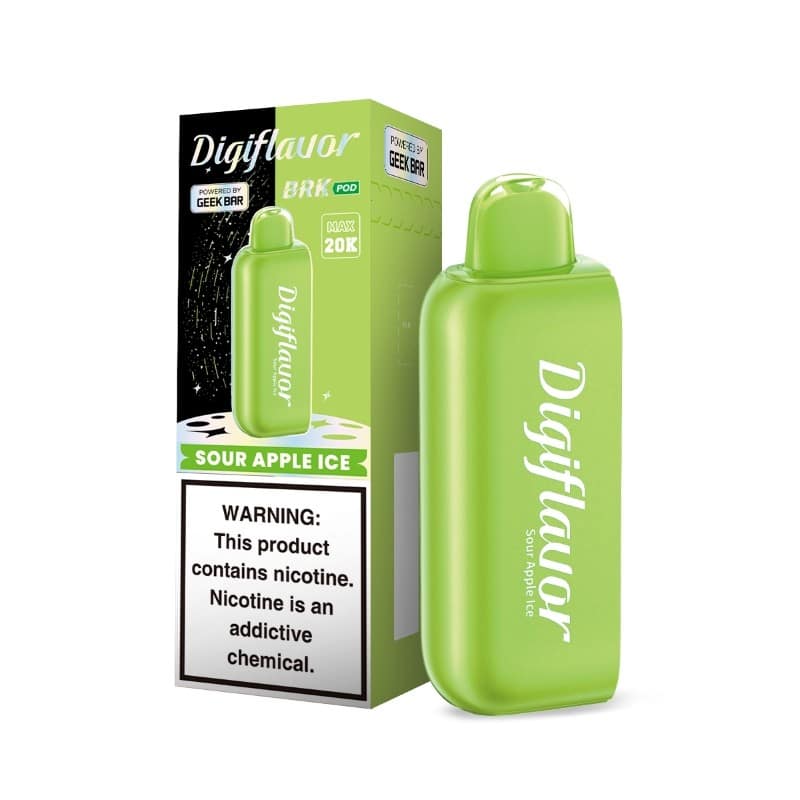 DIGIFLAVOR BRK POD POWERED BY GEEK BAR 20K PUFF (5CT DISPLAY)