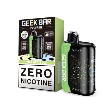 GEEK BAR PULSE X 25K PUFFS 0% NIC CURVED 3D SCREEN DISPOSABLE (5CT DISPLAY)