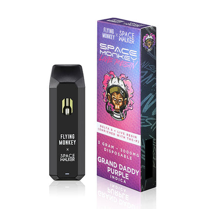 SPACE MONKEY LIVE RESIN 3GRAM DISPOSABLE
