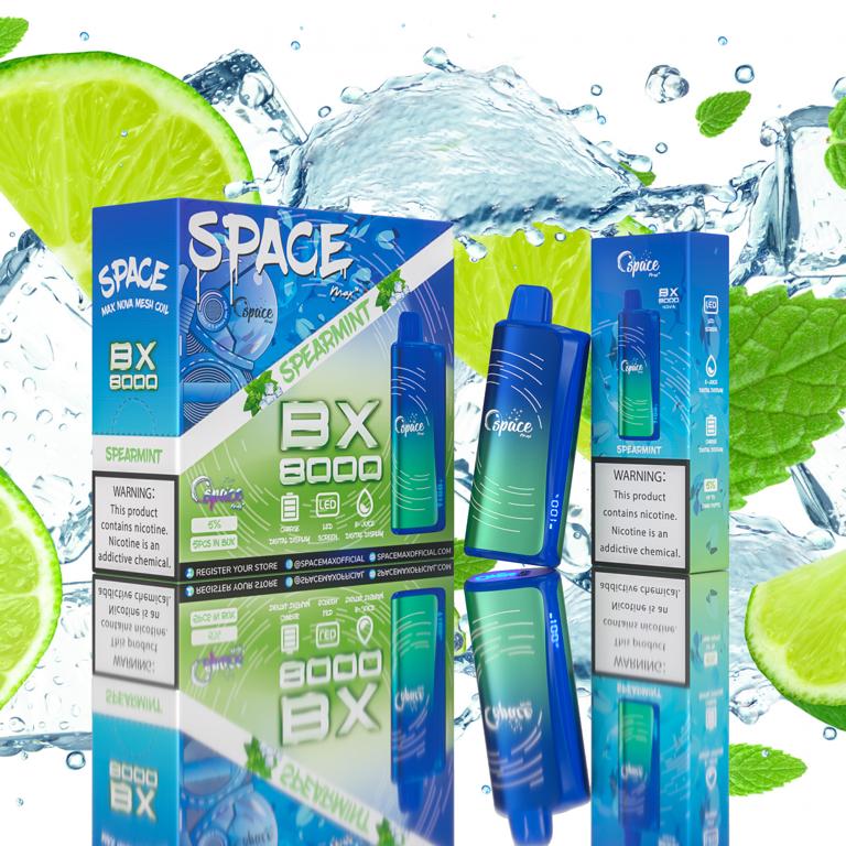 SPACE MAX BX8000 5% DISPOSABLE 5CT/DISPLAY