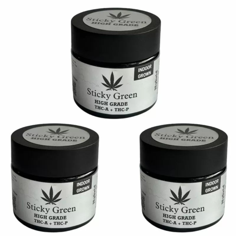STICKY GREEN HIGH GRADE 2.5G THCA FLOWER