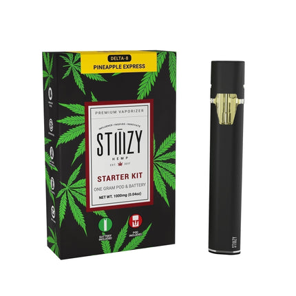 STIIIZY DELTA-8 STARTER KIT + ONE GRAM POD - PINEAPPLE EXPRESS