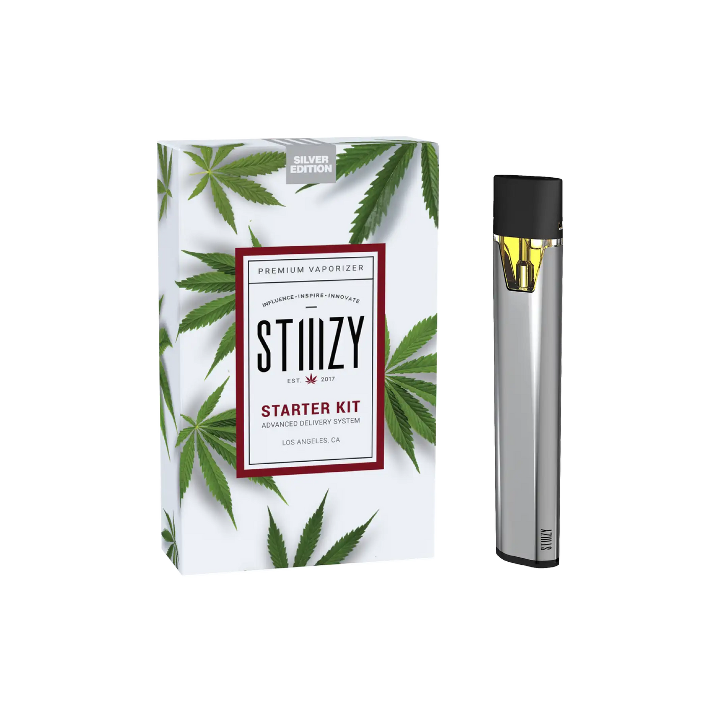 STIIIZY ORIGINAL BATTERY - SILVER - BATTERY