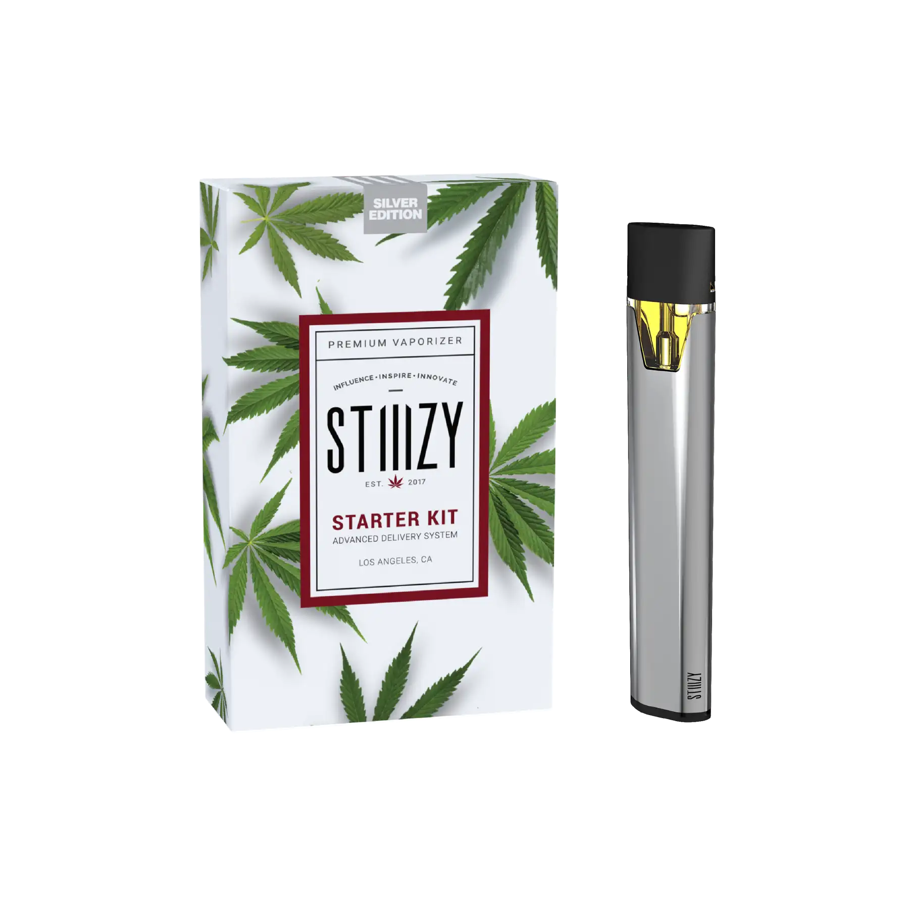 STIIIZY ORIGINAL BATTERY - SILVER - BATTERY