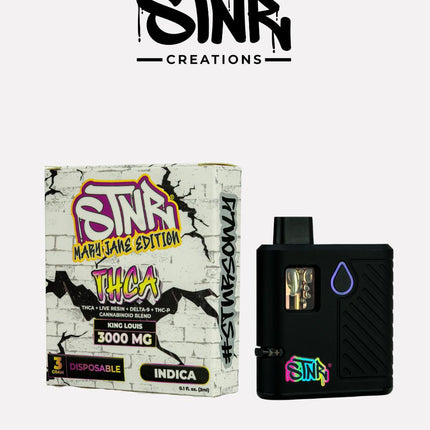 STNR MARY JANE EDITION (THCA + LIVE RESIN + D9 + THC-P) BLEND 3 GRAM DISPOSABLE
