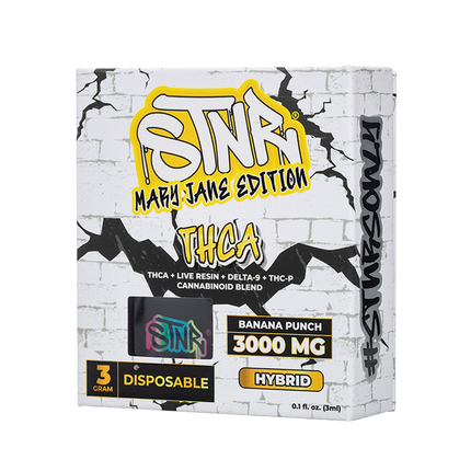 STNR MARY JANE EDITION (THCA + LIVE RESIN + D9 + THC-P) BLEND 3 GRAM DISPOSABLE