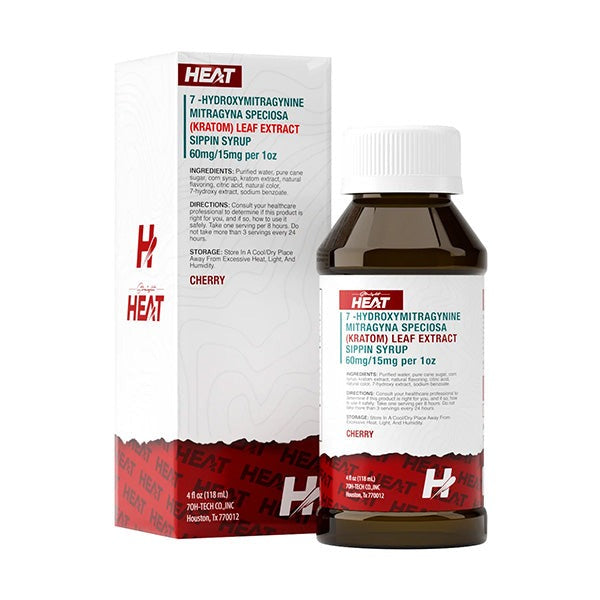 STRAIGHT HEAT SIPPEN SYRUP KRATOM SHOT 4OZ