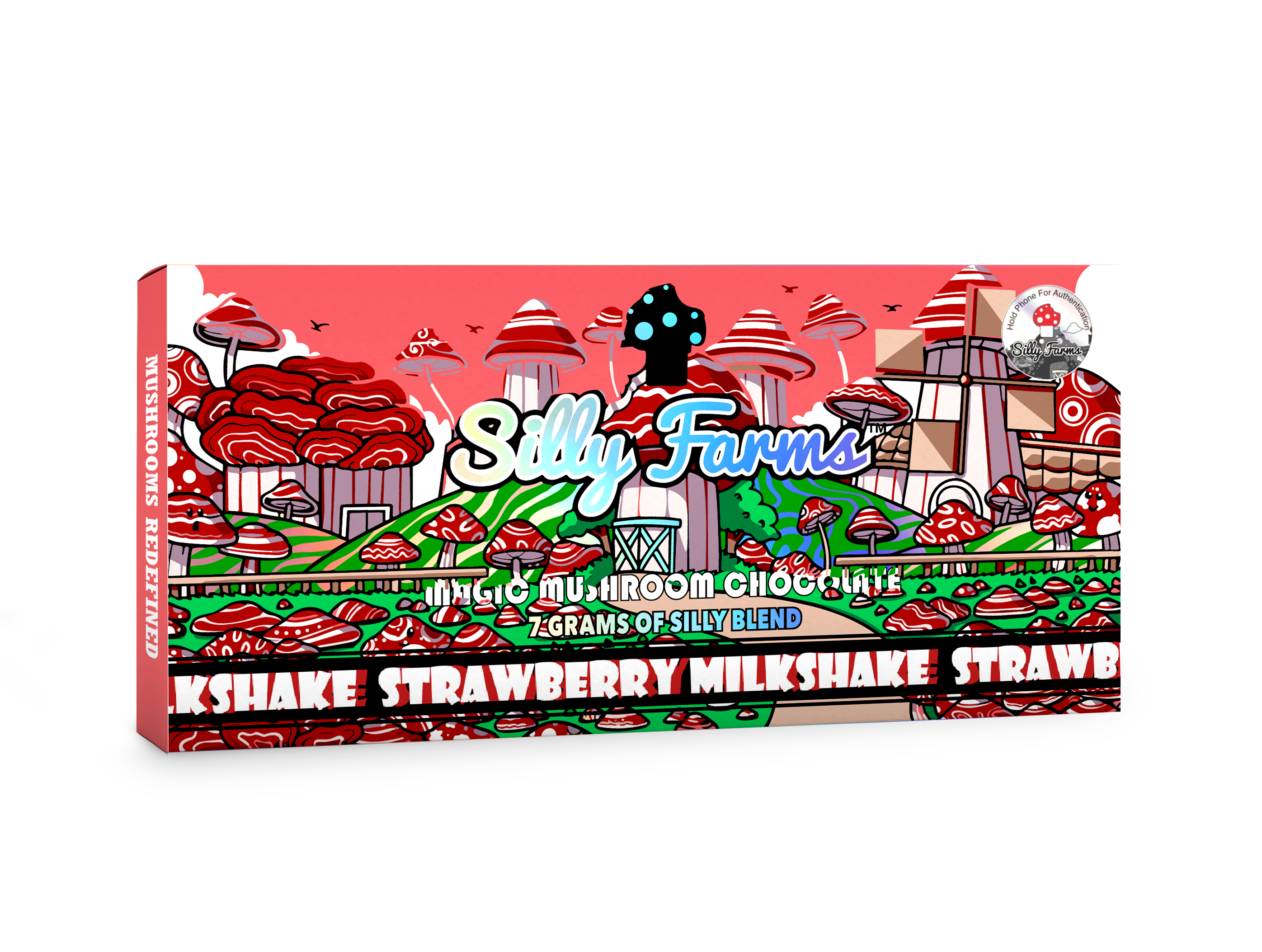 SILLY FARMS MAGIC MUSHROOM CHOCOLATE 7 GRAMS SILLY BLEND