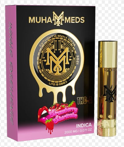 MUHA MEDS 2G THC-A DIAMONDS CARTRIDGE (5CT DISPLAY)