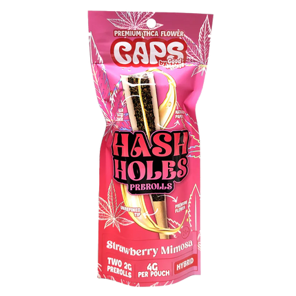 CAPS HASH HOLES THC-A PREROLLS (2 X 2G) PER PACK