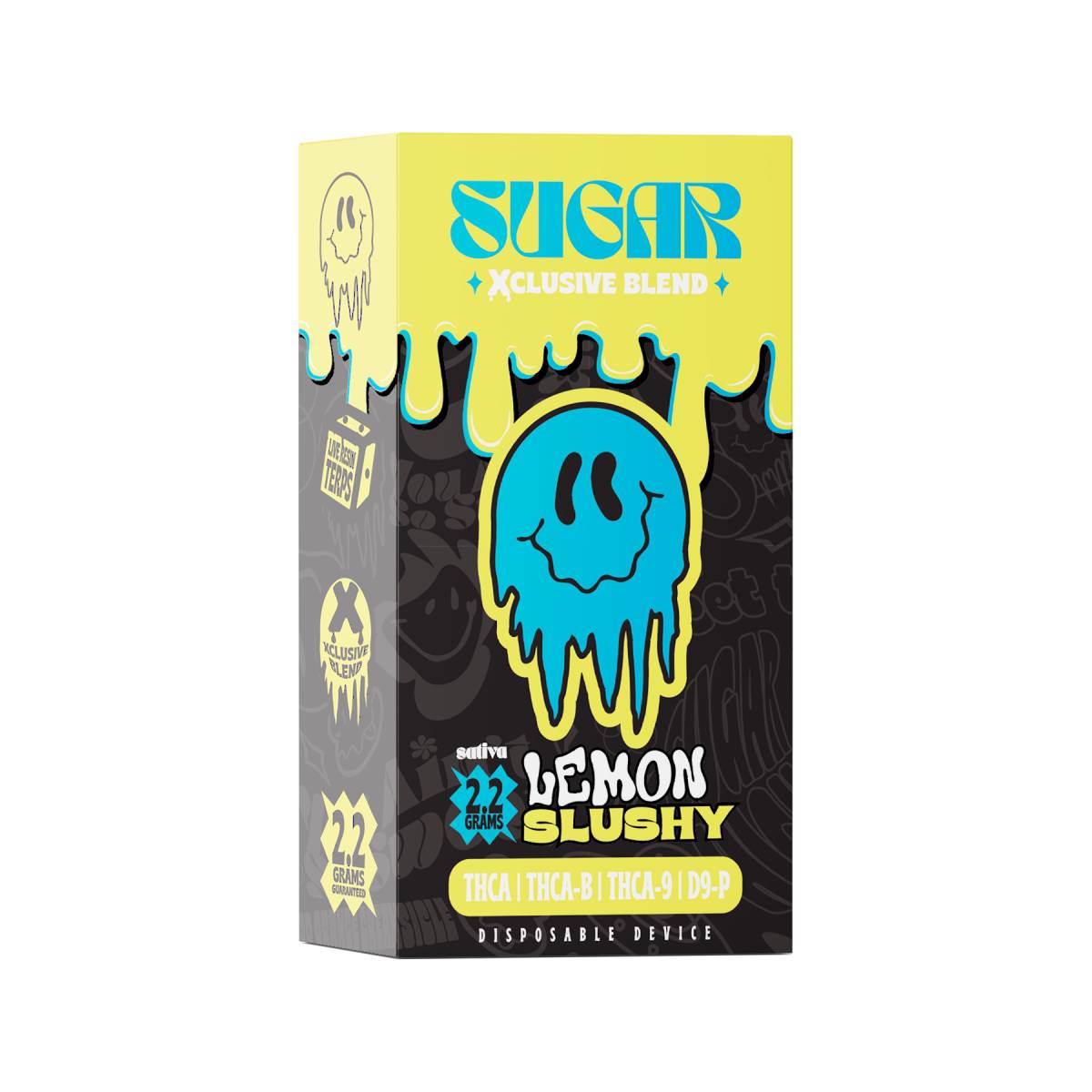 SUGAR XCLUSIVE BLEND THC-A 2.2ML DISPOSABLE