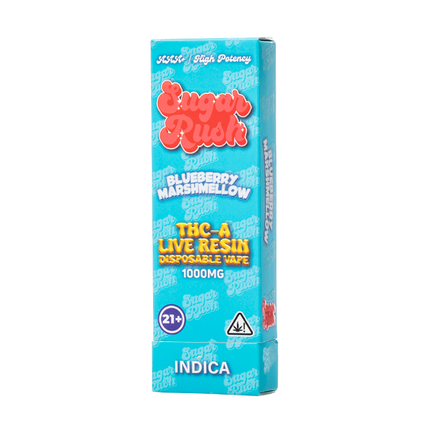 SUGAR RUSH THC-A LIVE RESIN 1 GRAM DISPOSABLE