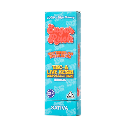 SUGAR RUSH THC-A LIVE RESIN 1 GRAM DISPOSABLE