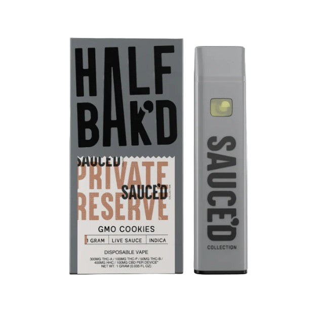 HALF BAK'D SAUCE'D COLLECTION PRIVATE RESERVE 1G DISPOSABLE
