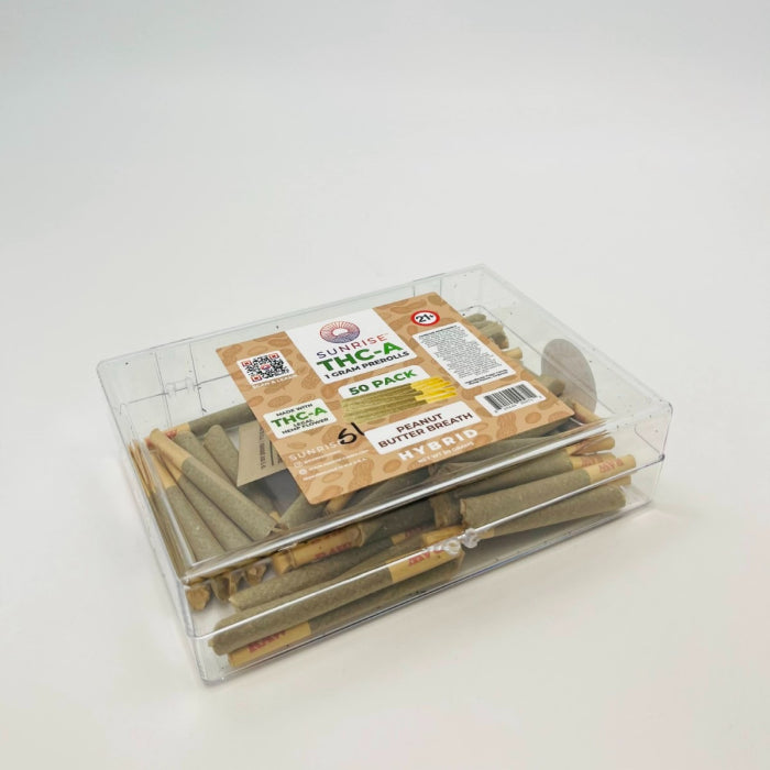 SUNRISE THC-A 1 GRAM PRE-ROLLS (50CT PACK)