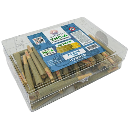 SUNRISE THC-A 1 GRAM PRE-ROLLS (50CT PACK)