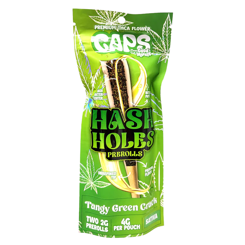 CAPS HASH HOLES THC-A PREROLLS (2 X 2G) PER PACK