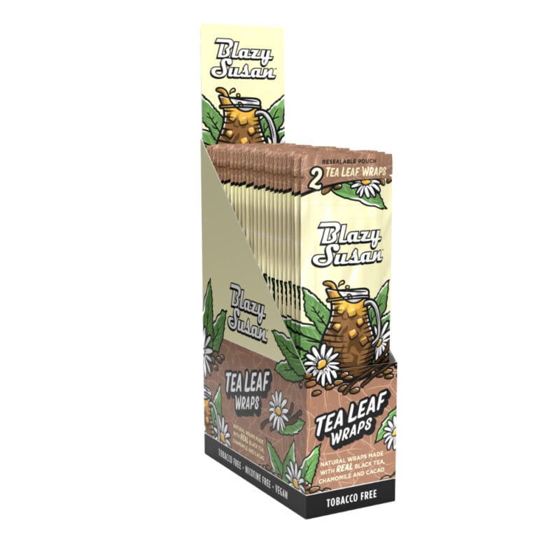 BLAZY SUSAN TEA LEAF WRAPS (2CT/PK, 25PK/BOX)
