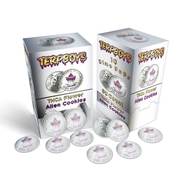 TERPBOYS 1G THCA DIME BAGS (30CT/BOX)