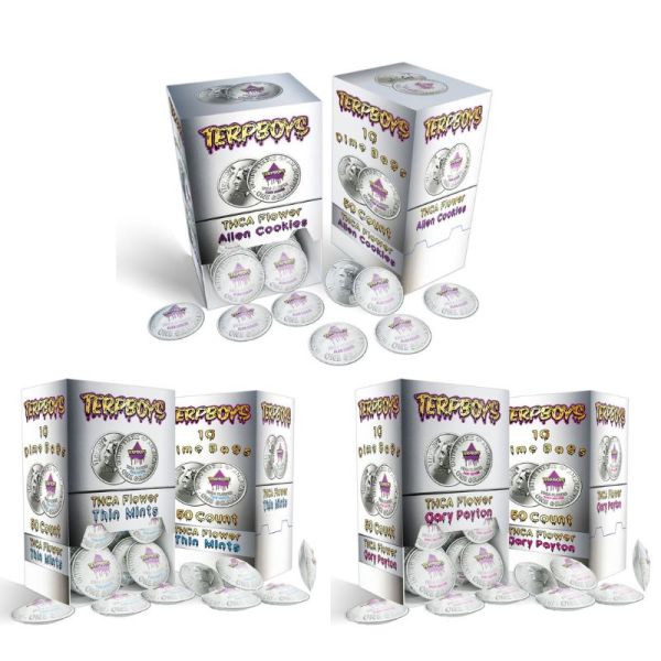 TERPBOYS 1G THCA DIME BAGS (30CT/BOX)