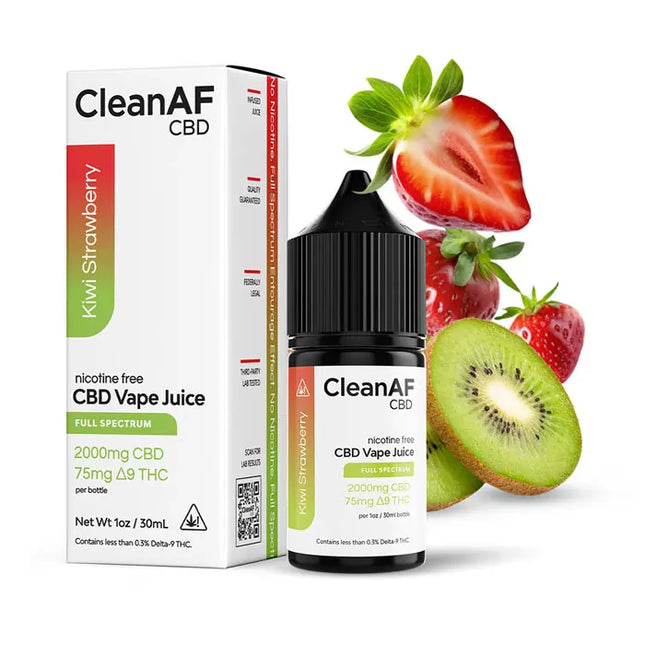 CLEAN AF 30ML CBD FULL SPECTRUM VAPE JUICE
