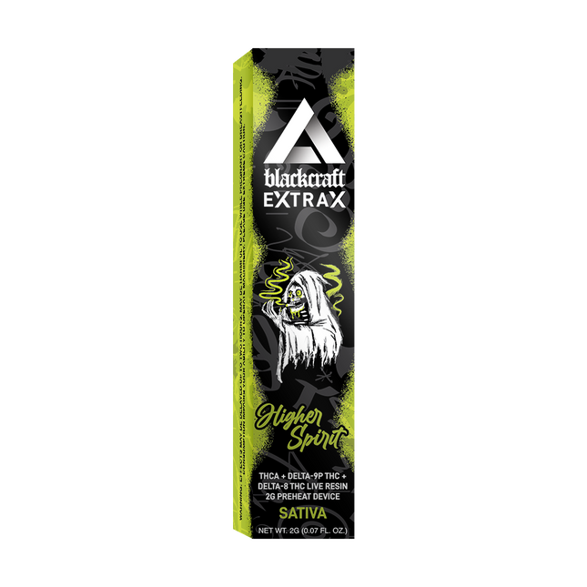 THCa + Delta-9p 2G Pre-Heat Disposable | Blackcraft Extrax -