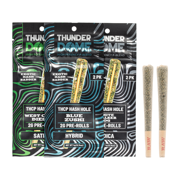 THUNDER DOME 2 GRAM THC-P HASH HOLE (2G x 2CT/PACK)