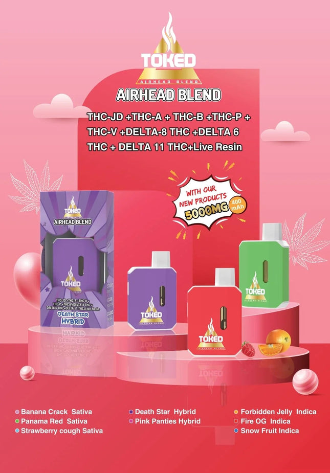 TOKED AIRHEAD BLEND - BANANA CRACK - DELTA