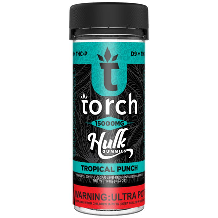 TORCH 15000MG (D9 + THCP) HULK BLEND GUMMIES