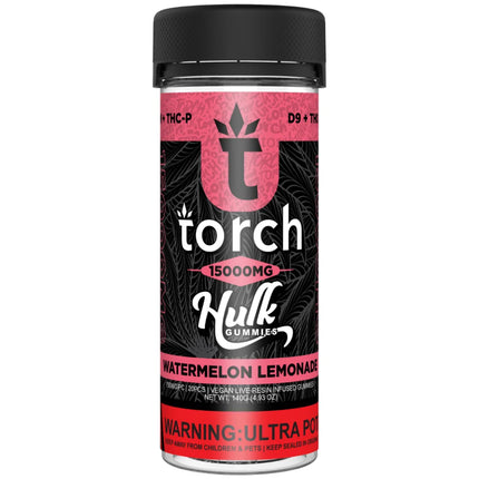 TORCH 15000MG (D9 + THCP) HULK BLEND GUMMIES