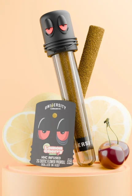 UNIVERSITY EXOTIC 2.5G THCA PRE-ROLL W/ KIEF