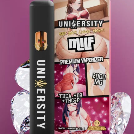 UNIVERSITY THCA + D9 + THC-P 2ML DISPOSABLE