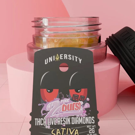 UNIVERSITY 2 GRAM THCA LIVE RESIN DIAMONDS