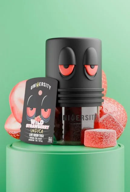 UNIVERISTY LIVE ROSIN THCA 10,000MG GUMMY JAR (500MG/PC)