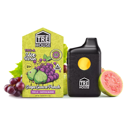 TRE HOUSE LIQUID DIAMONDS LIVE ROSIN 3.5ML DISPOSABLE