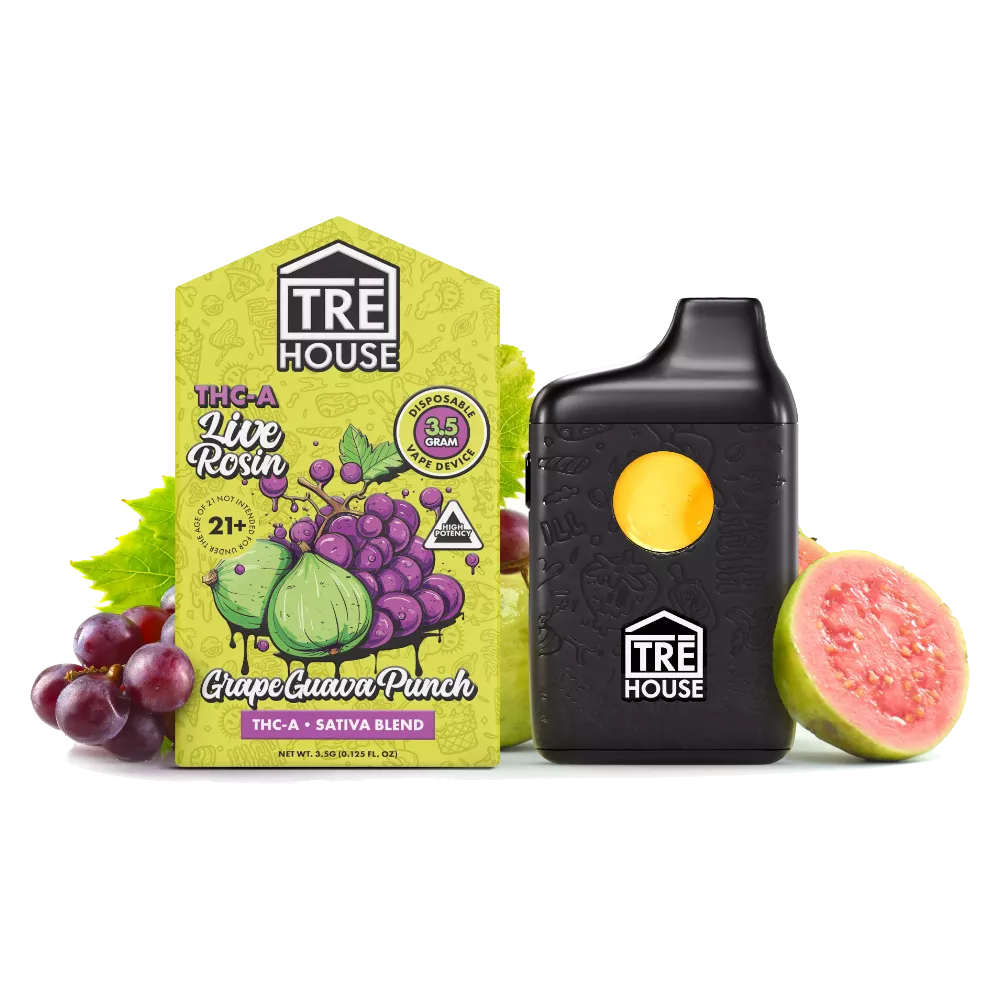 TRE HOUSE LIQUID DIAMONDS LIVE ROSIN 3.5ML DISPOSABLE
