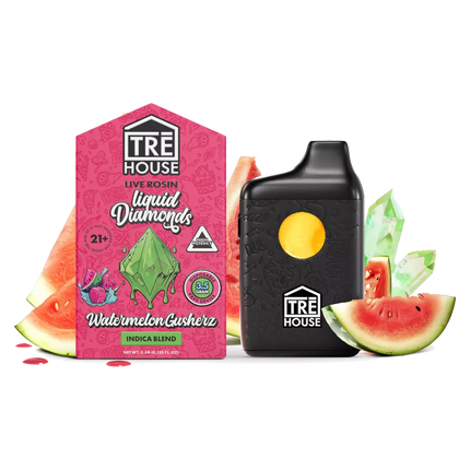 TRE HOUSE LIQUID DIAMONDS LIVE ROSIN 3.5ML DISPOSABLE