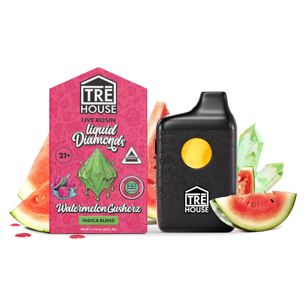 TRE HOUSE LIQUID DIAMONDS LIVE ROSIN 3.5ML DISPOSABLE