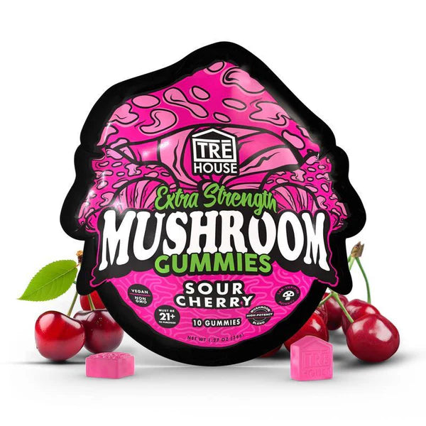 TRE HOUSE EXTRA-STRENGTH MUSHROOM GUMMIES (10PC/PACK)