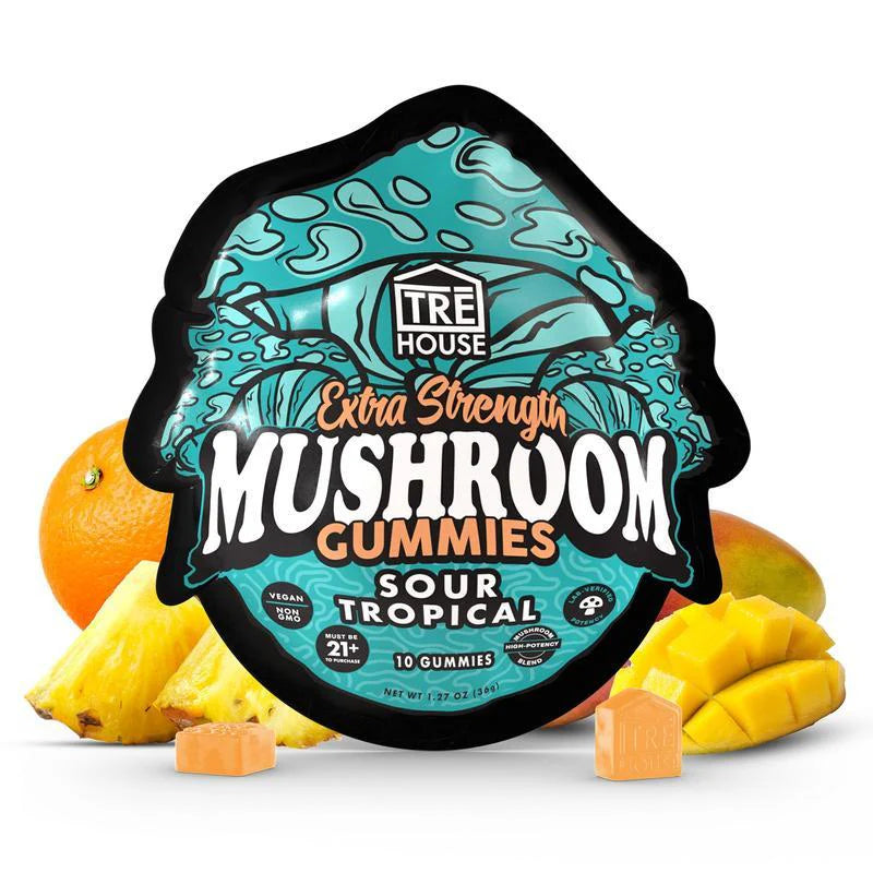 TRE HOUSE EXTRA-STRENGTH MUSHROOM GUMMIES (10PC/PACK)