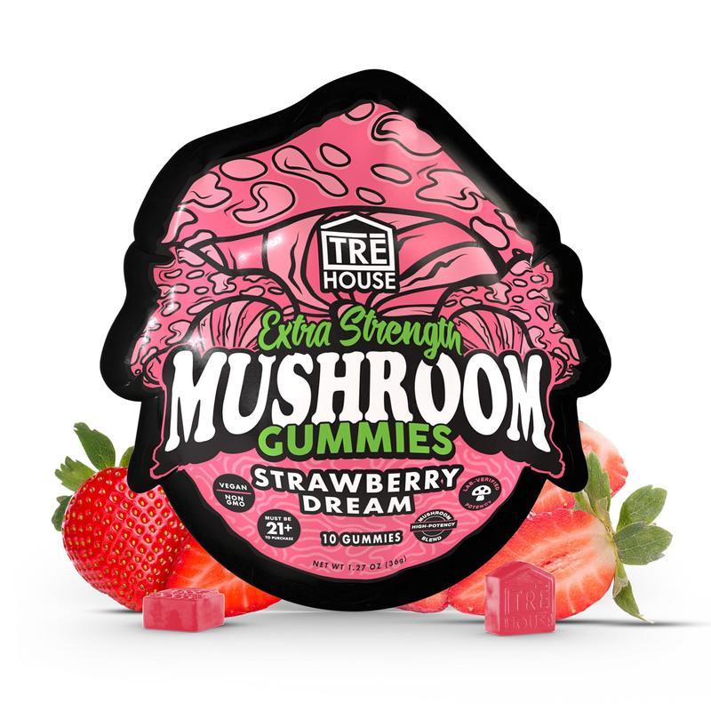 TRE HOUSE EXTRA-STRENGTH MUSHROOM GUMMIES (10PC/PACK)