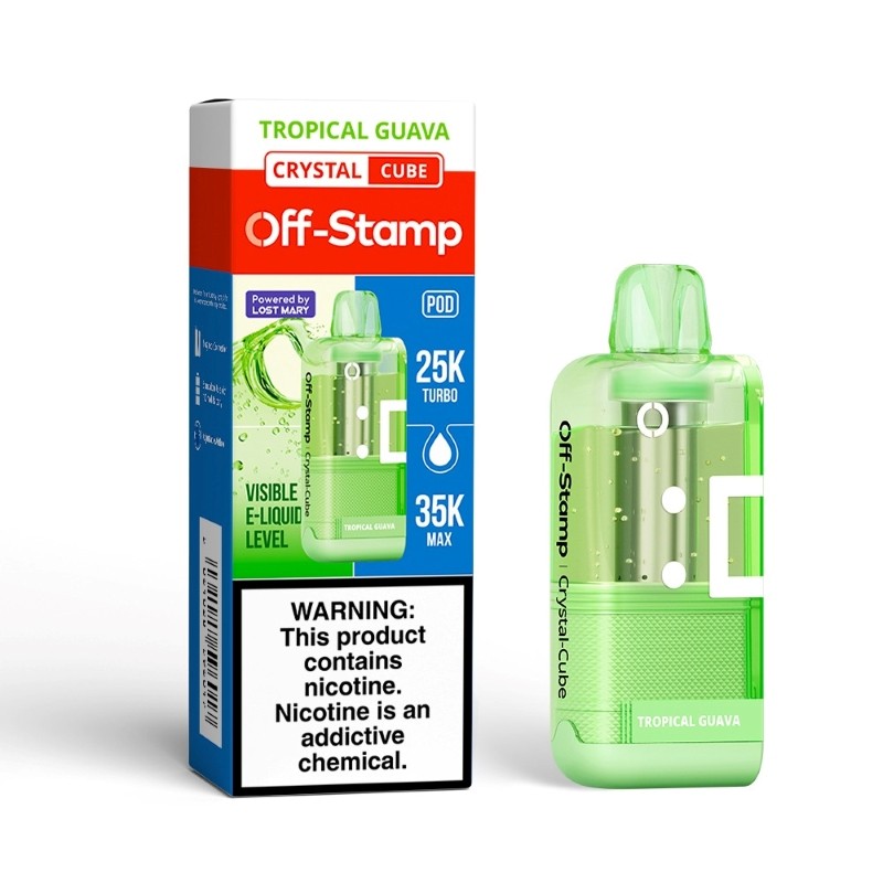 OFF STAMP X-CUBE CRYSTAL EDITION 35K POD (5CT DISPLAY)