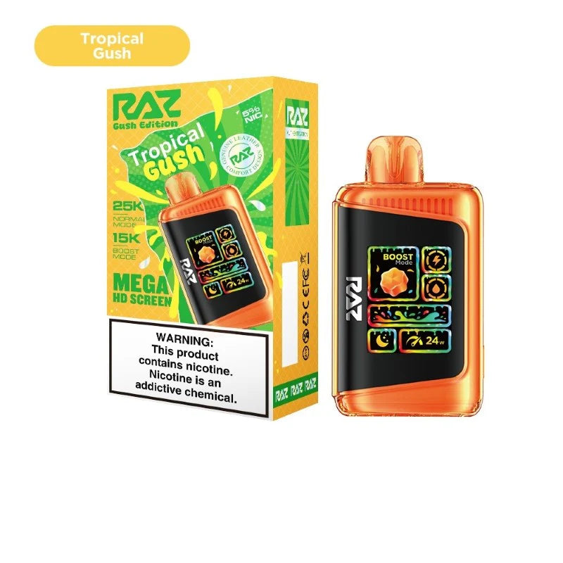 RAZ GUSH EDITION 5% DISPOSABLE (5CT/DISPLAY)