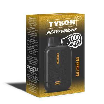 TYSON 2.0 HEAVY WEIGHT 7000 - MELON HEAD - E-CIG