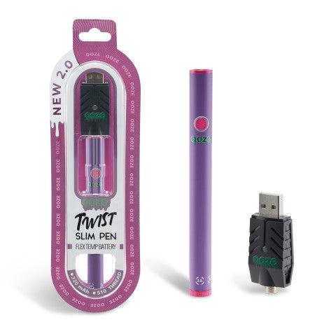 OOZE SLIM PEN TWIST 2.0 320mAH FLEX TEMP BATTERY