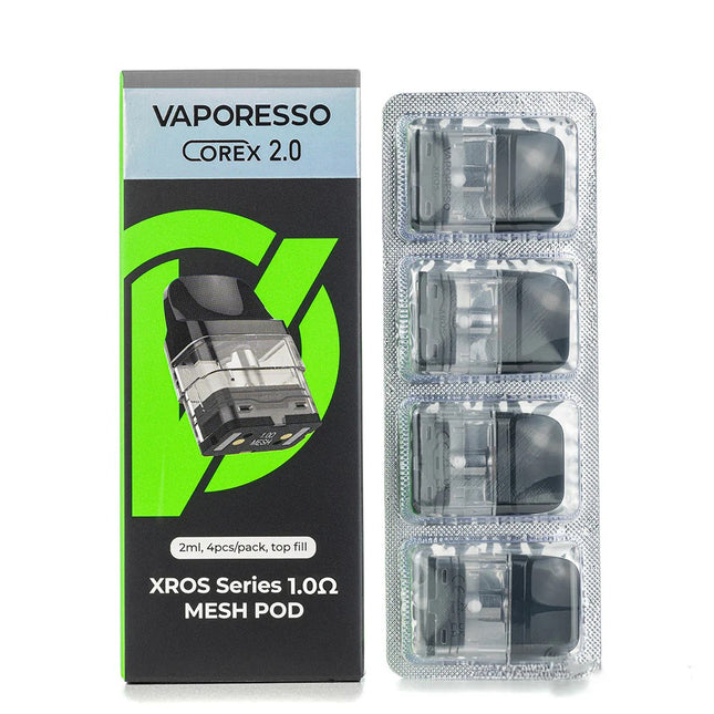 VAPORESO COREX 2.0 XROS SERIES 1.0 OHM MESH POD 3ML (4PC/PACK)