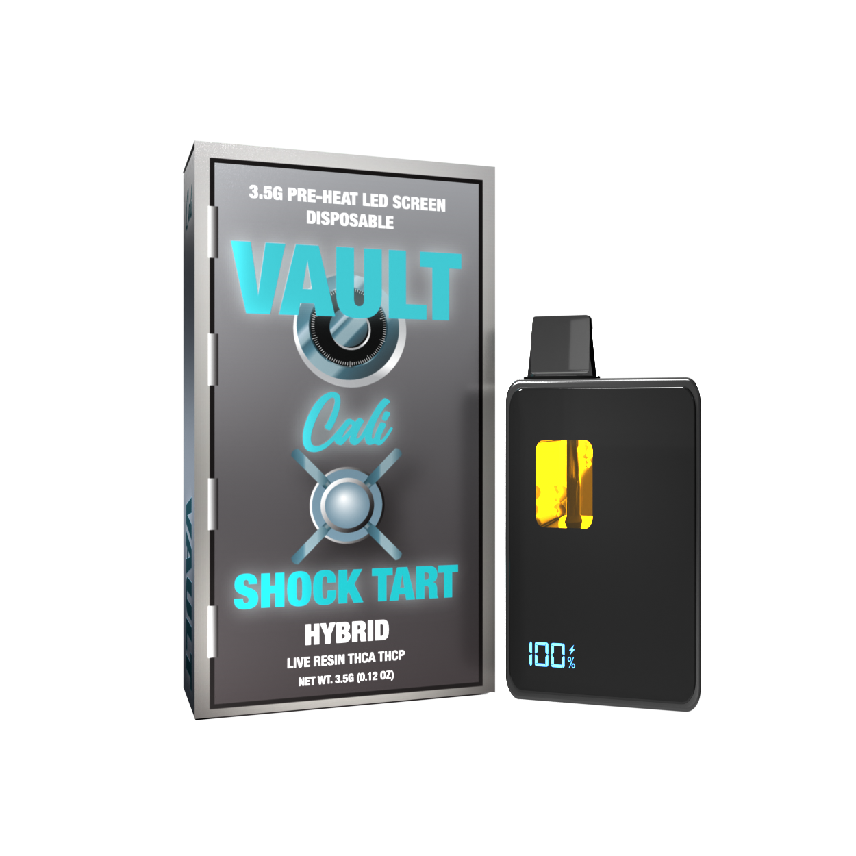 CALI VAULT LIVE TRESIN THCA THCP 3.5 ML DISPOSABLE